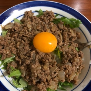 あっという間！成形しない！ハンバーグ丼